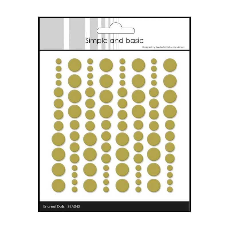 Simple and Basic Enamel Dots