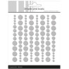 Simple and Basic Enamel Dots Light Grey - (96 pcs)" SBA044