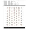 Simple and Basic Matte Enamel Dots Beige - (77 pcs)" SBA052