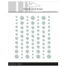 Simple and Basic Matte Enamel Dots Eucalyptus- (77 pcs)" SBA054
