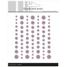 Simple and Basic Matte Enamel Dots Heather - (77 pcs)" SBA056