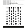 Simple and Basic Matte Enamel Dots Black - (77 pcs)" SBA046