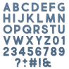 Sizzix • Tim Holtz Thinlits Die Set Alphanumeric Bold 80pcs