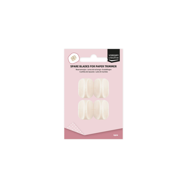 Vaessen Creative • Spare Blades for Paper Trimmer 4pcs