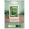 find it Linen Cardstock A5 Greens of Nature Pack (75pcs) (FITCBA5006)