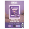 Find it Linen Cardstock A5 Purple Luxe (75pcs) (FITCBA5003)