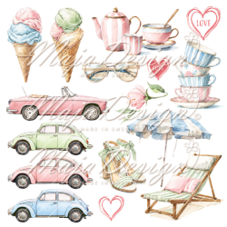 Summer Feeling - 6x6" Paper pack