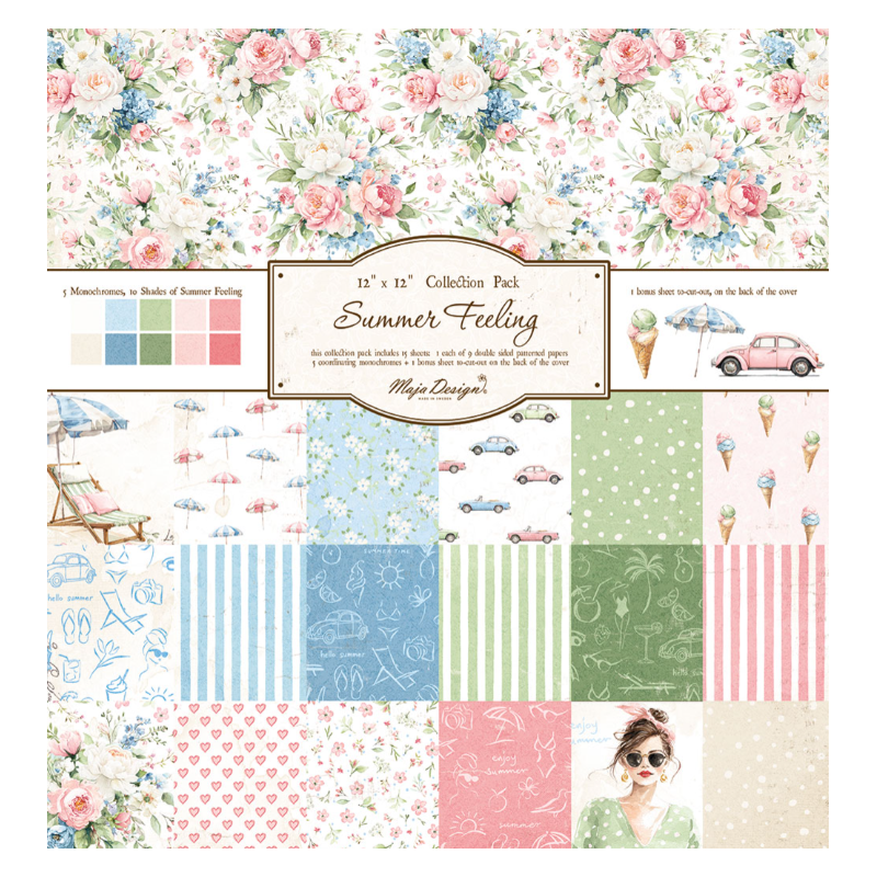 Maja Design Summer Feeling - 12x12" Collection pack
