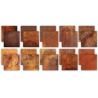 Craft Consortium Essential Craft Papers 12x12 Inch Paper Pad Rust Textures (CCEPAD043)