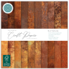 Craft Consortium Essential Craft Papers 6x6 Inch Paper Pad Rust Textures (CCEPAD043B)