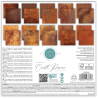 Craft Consortium Essential Craft Papers 6x6 Inch Paper Pad Rust Textures (CCEPAD043B)