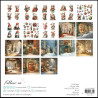 Studio Light Collage Paper Pad "Classic christmas" CCL-ES-CPP498