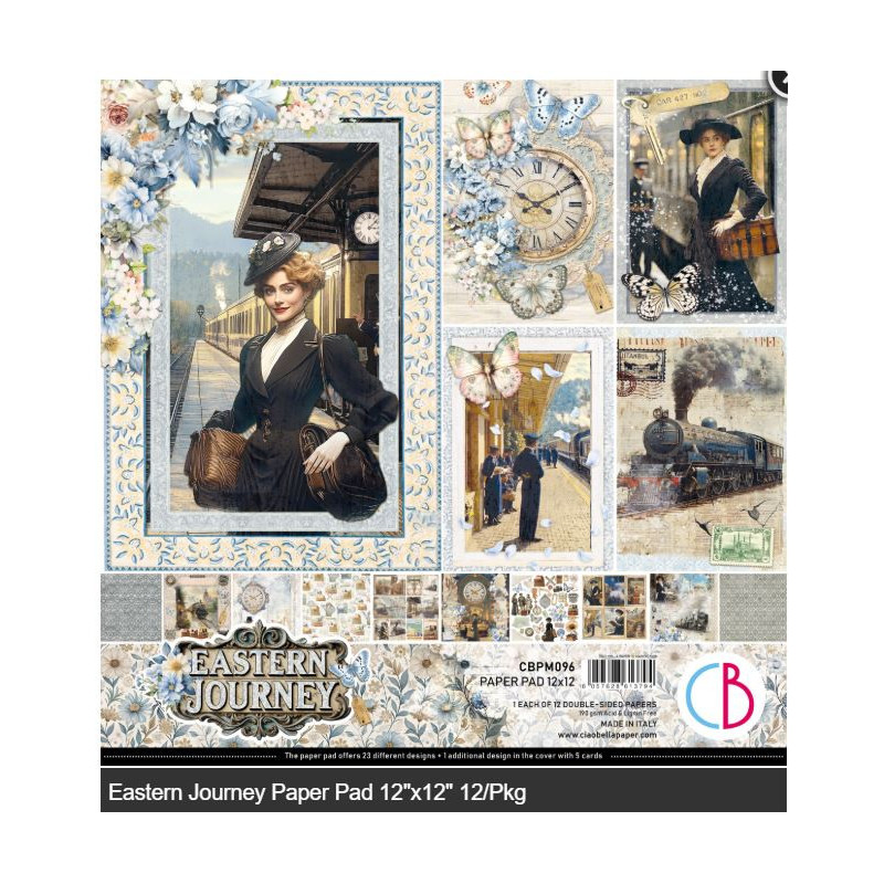 Ciao Bella Eastern Journey Paper Pad 12"x12"