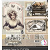 Ciao Bella Typographic Patterns Pad 12"x12"