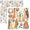 Ciao Bella Courtly Love Fussy Cut Pad 6"x6" 24/Pkg
