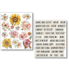 Ciao Bella mixmedia Sticker Set 10/Pkg The sound of spring