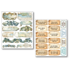 Ciao Bella mixmedia Sticker Set 10/Pkg Edge of the Ocean