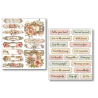 Ciao Bella mixmedia Sticker Set 10/Pkg Lost in Time