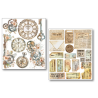 Ciao Bella mixmedia Sticker Set 10/Pkg Lost in Time