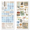 Ciao Bella Art Stickers Eastern Journey transparent adhesive sheets 5/Pkg