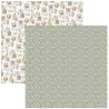 Ciao Bella Courtly Love Patterns Pad 12"x12" 8/Pkg