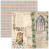 Ciao Bella Courtly Love Paper Pad 12"x12" 12/Pkg