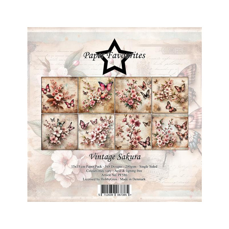 Paper Favourites Paper Pack "Vintage Sakura"