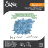 Sizzix • Clear Stamps Set 5pcs w/2pcs Framelits Floral Bouquet by Vicki Boutin