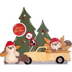 Marianne Design • Collectables Eline's animals Bever 210x150mm