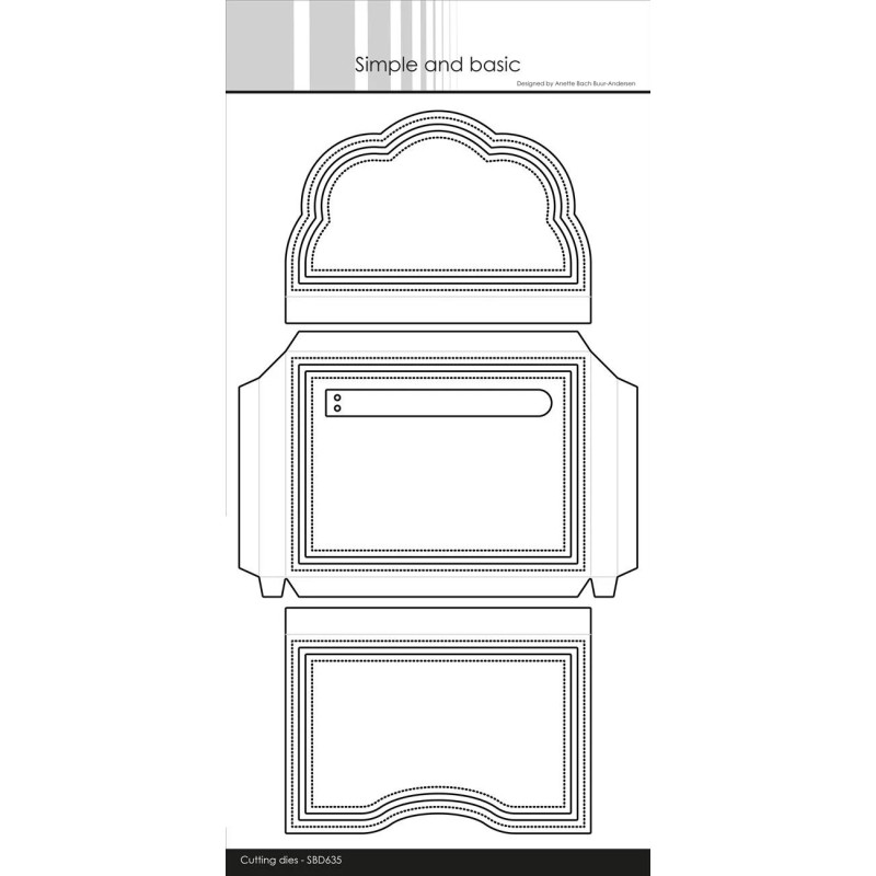 Simple and Basic die A7 / Giftcard envelope"