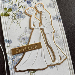 Simple and Basic dies "Wedding couple"
