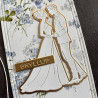 Simple and Basic dies "Wedding couple"