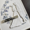 Simple and Basic dies "Wedding couple"