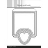 Simple and Basic dies "A6 Heart Card front"