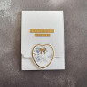 Simple and Basic dies "A6 Heart Card front"