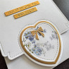 Simple and Basic dies "A6 Heart Card front"