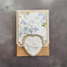 Simple and Basic dies "A6 Heart Card front"