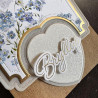 Simple and Basic dies "A6 Heart Card front"