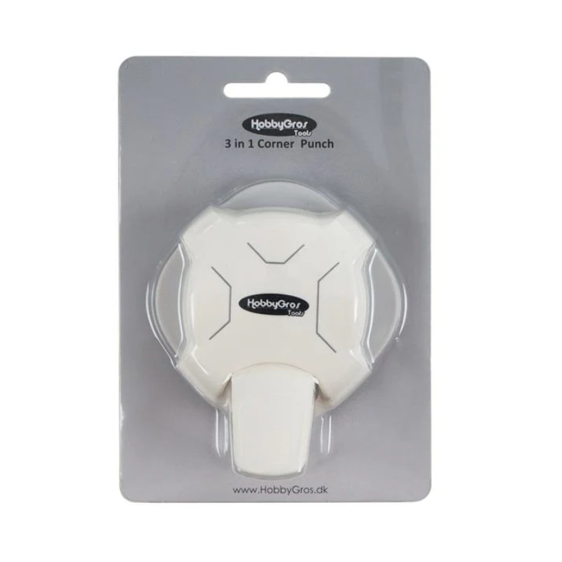 HobbyGros Tools "3-in-1 Corner Punch" HGT043