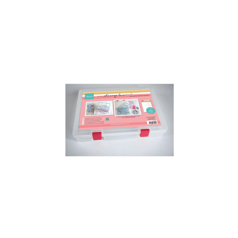 Marianne Design • Storage box, 5 plastic sleeves included