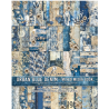 Ciao Bella Mixed Media book Urban Blue Denim A4 Maxi (MA002)