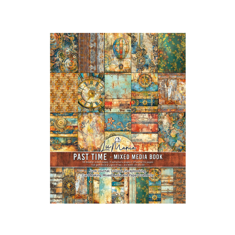 Ciao Bella Mixed Media Book Past Time A4 Maxi (MA004)