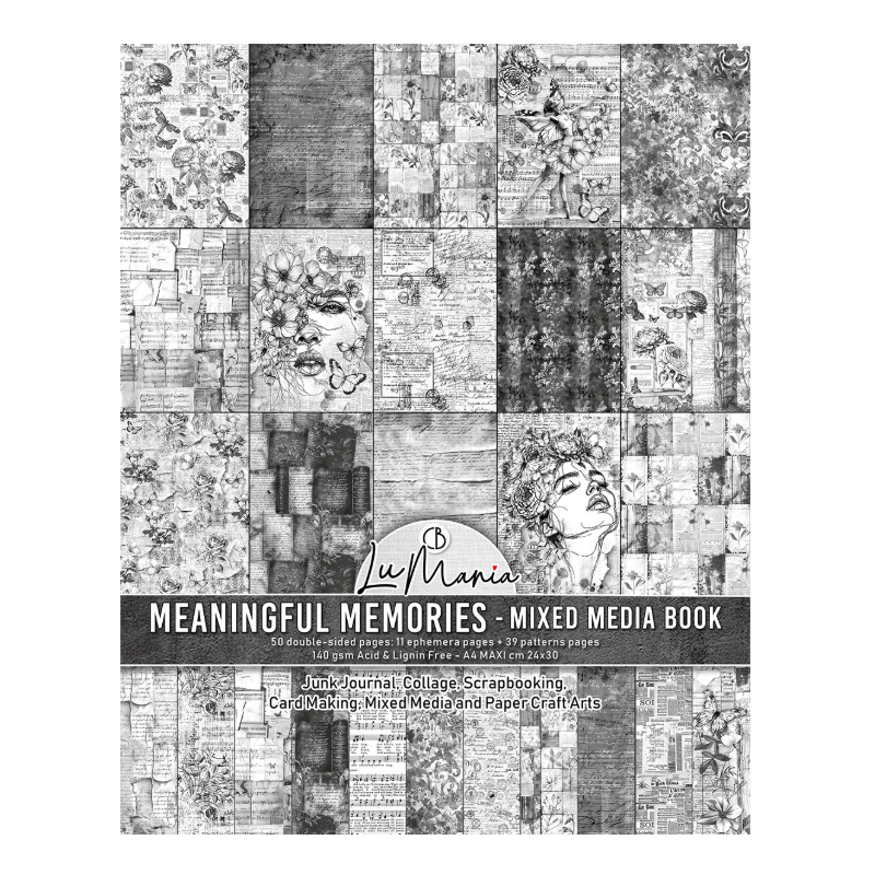 Ciao Bella Mixed Media book Meaningful Memories A4 Maxi (MA005)