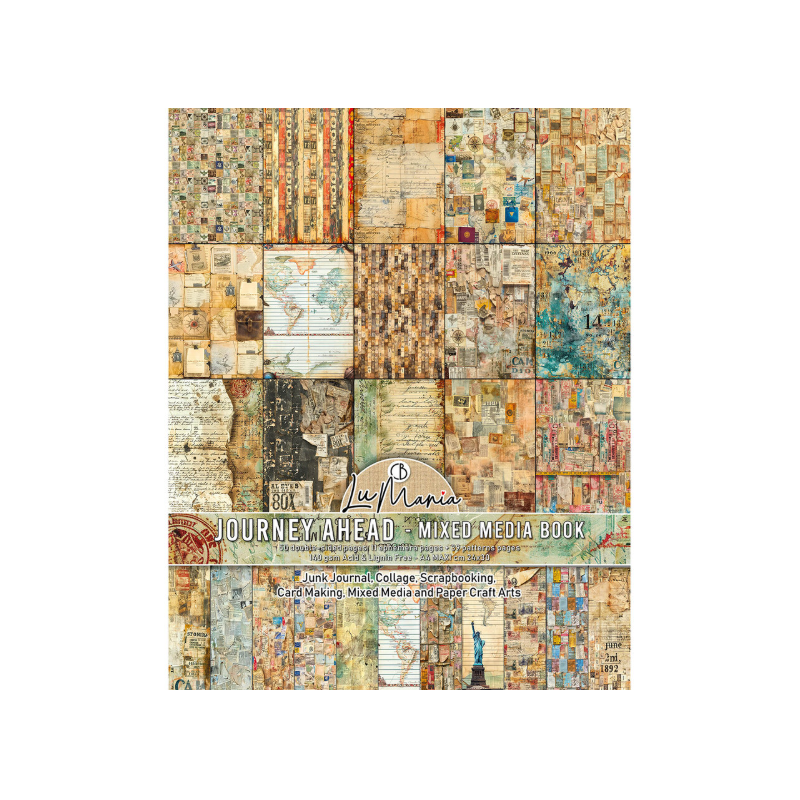 Ciao Bella Mixed Media book Journey Ahead A4 Maxi (MA006)