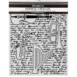 Stamperia Symphony Thick...