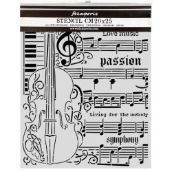 Stamperia Symphony Thick...