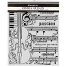 Stamperia Symphony Thick Stencils 20x25cm KSTD210