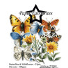 Paper Favourites Die-Cuts "Butterflies & Wildflowers" PFD060