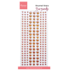 Marianne Design Decorations Enamel Dots Burgundy (PL4542)