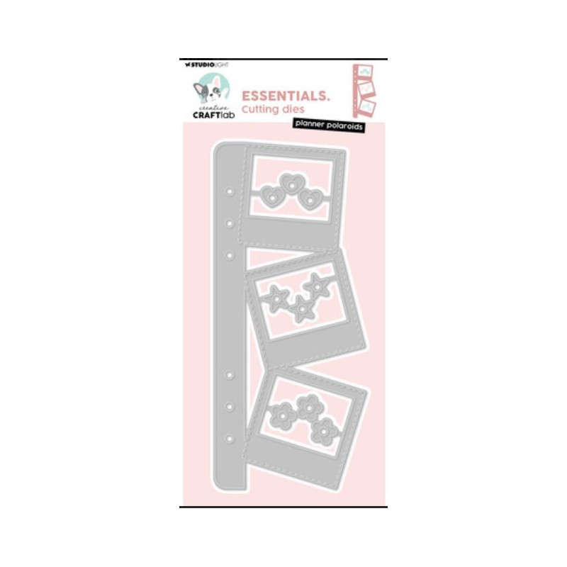 Studio Light Cutting Die Planner polaroids  CCL-ES-CD1109